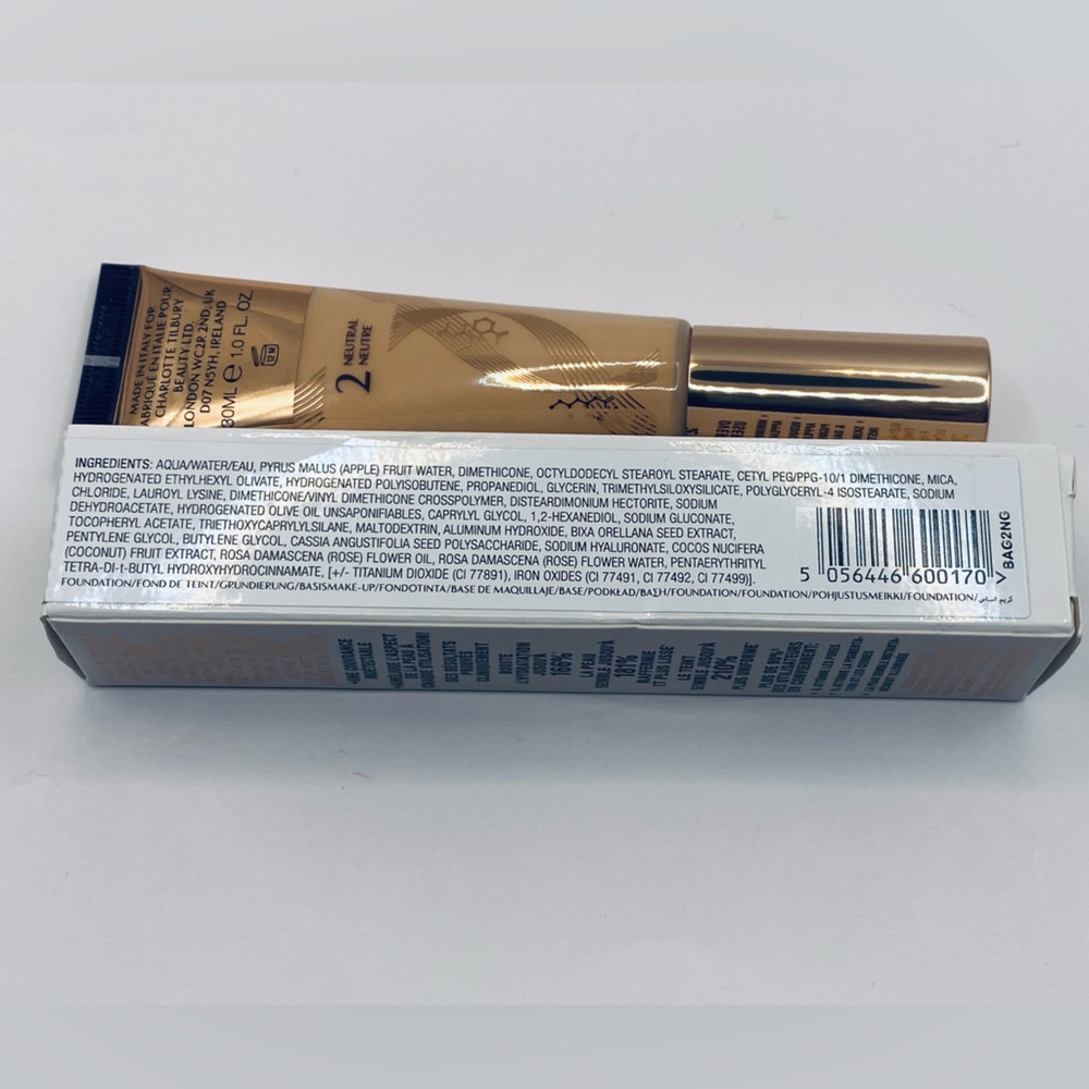 Charlotte Tilbury Beautiful Skin Foundation - Shade 2 Neutral - Picture 4 of 9